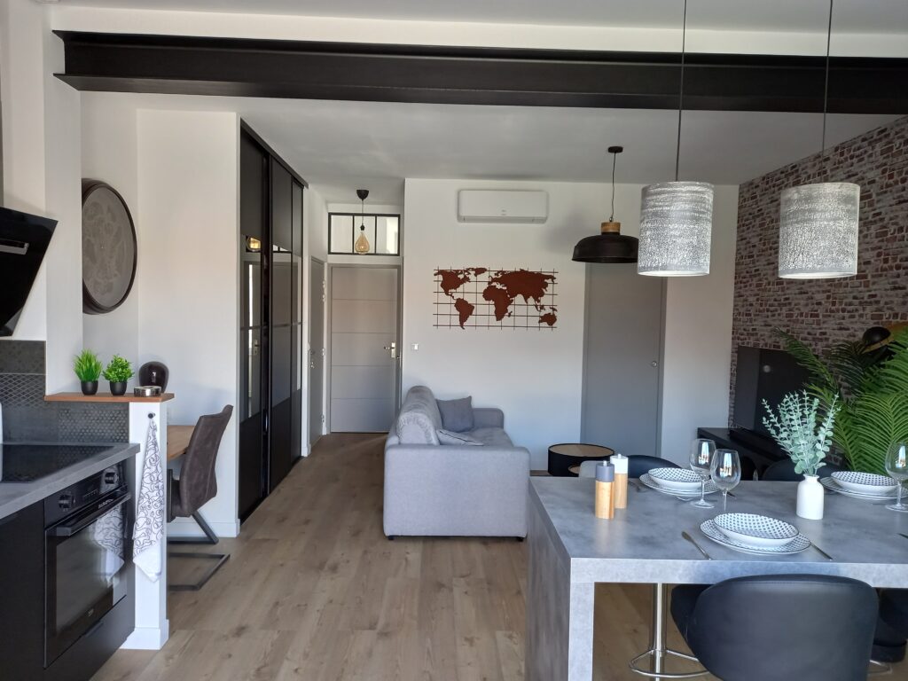 vue globale de l'appartement